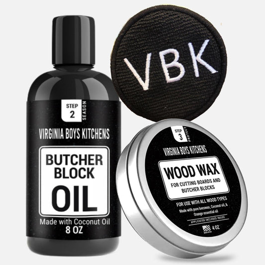 Basic Care Kit - Oil and Finishing Wax Combo