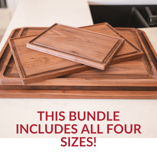 Rectangular Cutting Boards Bundle - X4 Cutting Boards