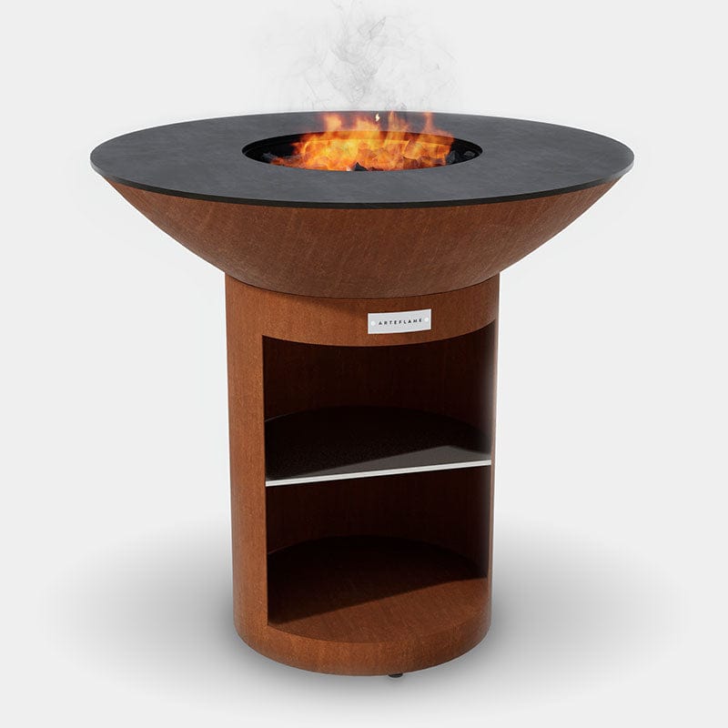 Arteflame Arteflame Classic 40" Grill - Tall Round Base With Storage by Arteflame