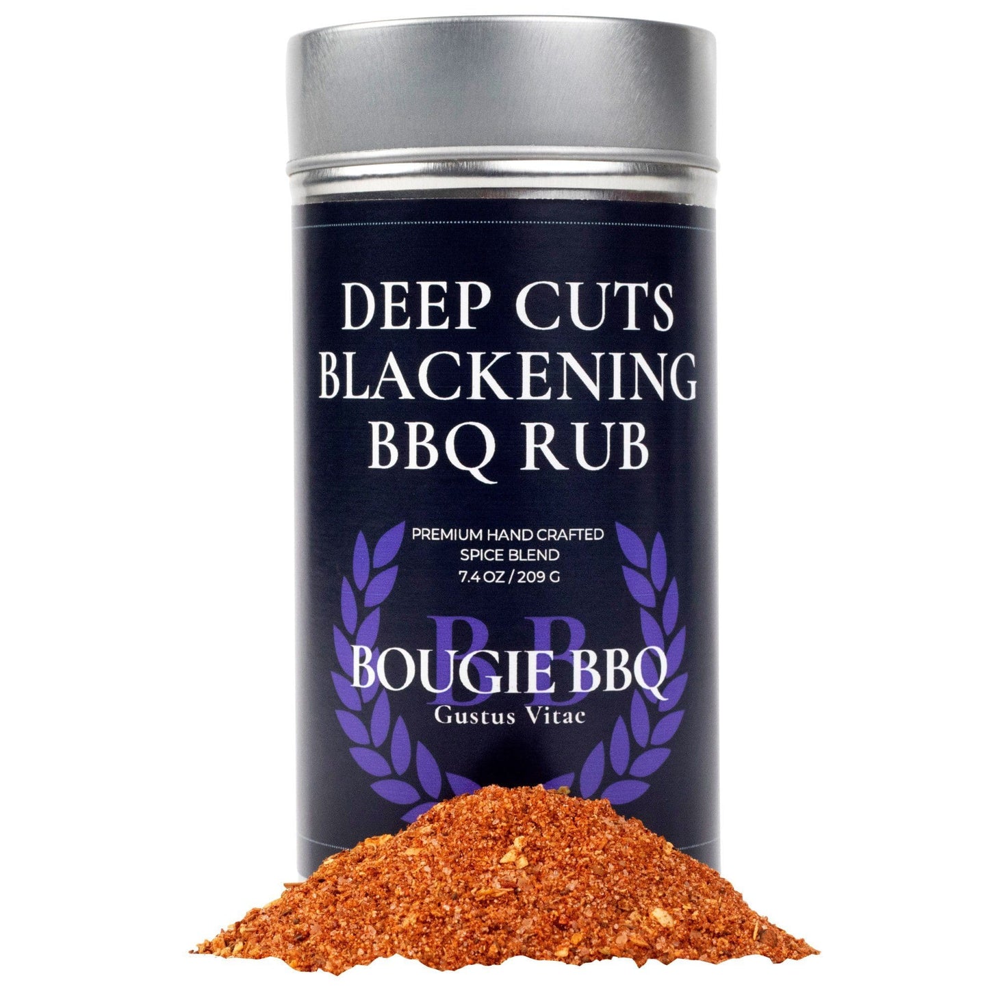 Gustus Vitae Deep Cuts Blackening BBQ Rub & Seasoning by Gustus Vitae