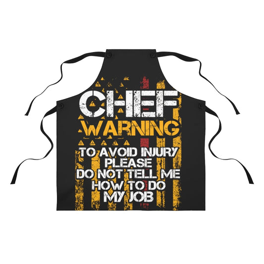 Printify Chef Apron Accessories One Size
