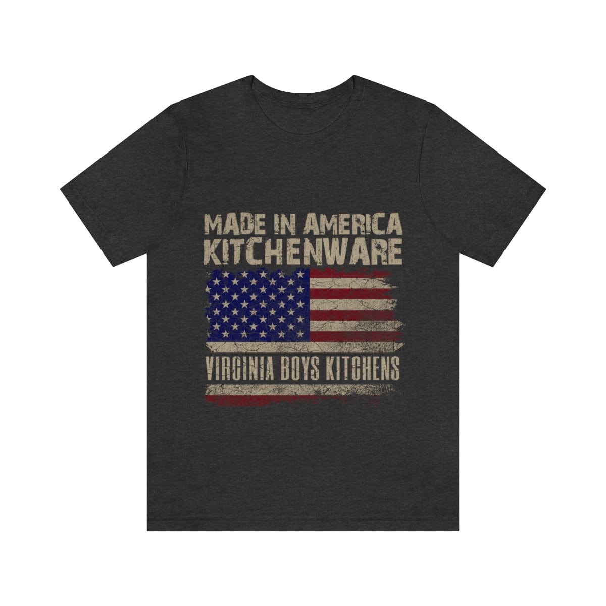 Printify Unisex Jersey Short Sleeve Tee T-Shirt Dark Grey Heather / S