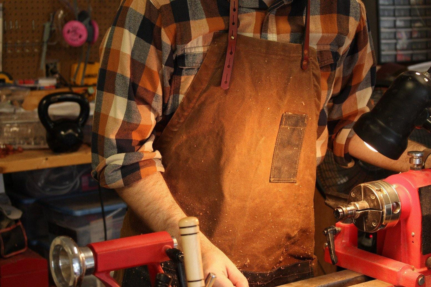 Sturdy Brothers The Charles Waxed Canvas Apron by Sturdy Brothers