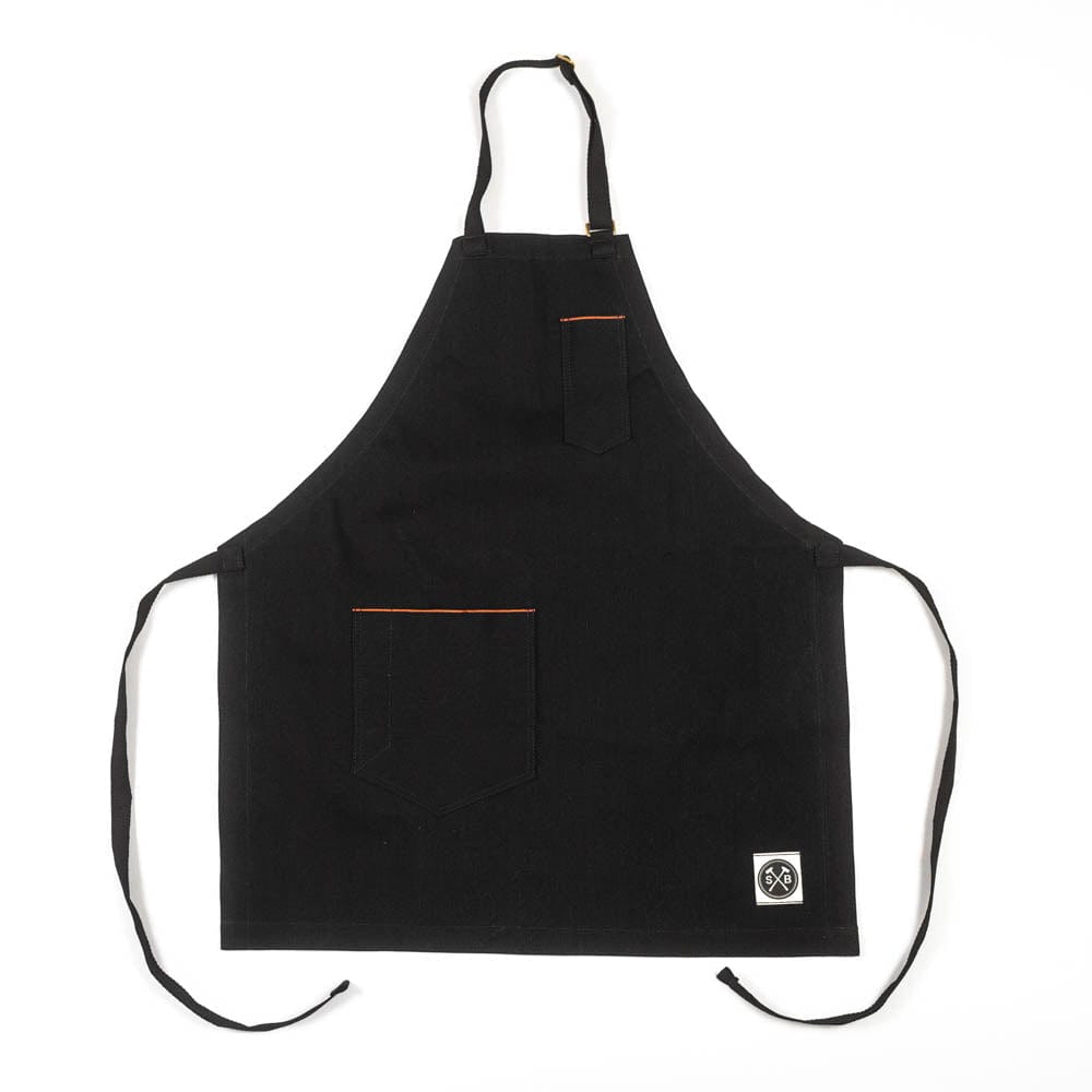Sturdy Brothers The Jack Selvedge Apron (Black) by Sturdy Brothers