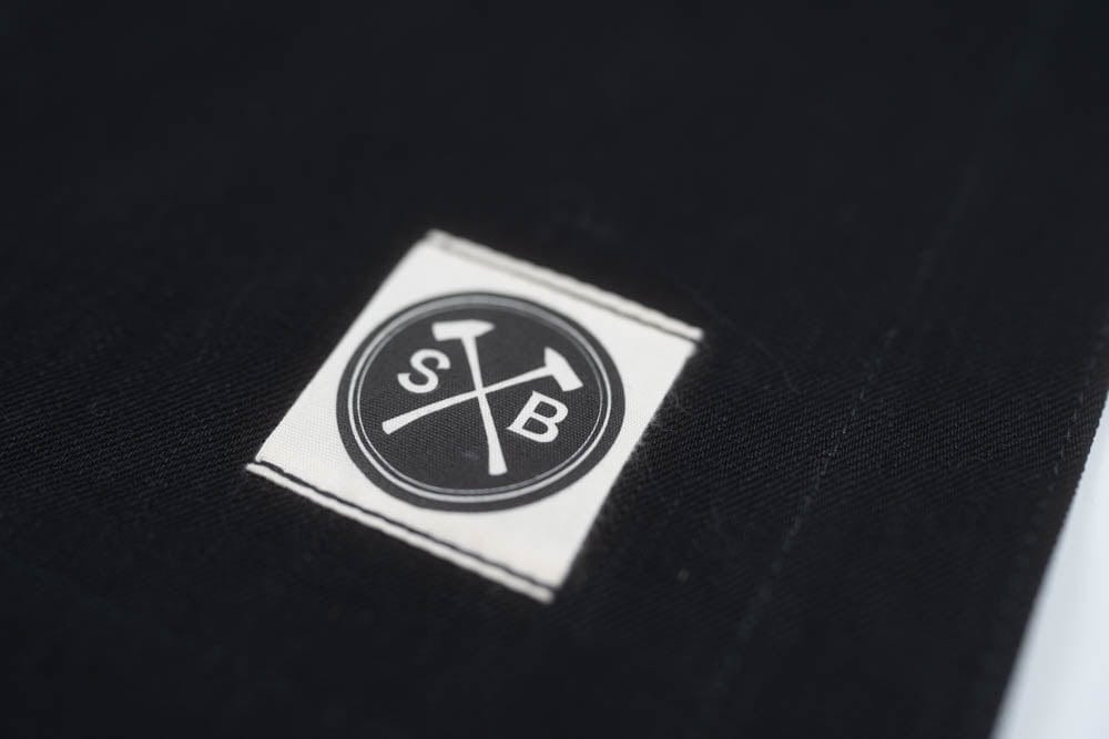 Sturdy Brothers The Jack Selvedge Apron (Black) by Sturdy Brothers