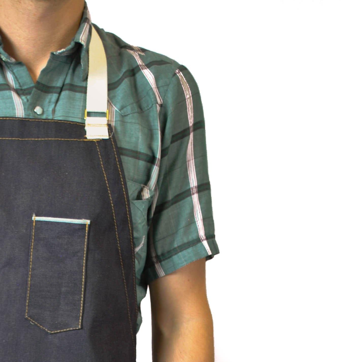 Sturdy Brothers The Jack Selvedge Denim Apron (Indigo) by Sturdy Brothers