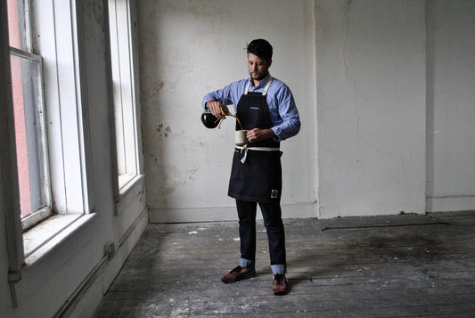 Sturdy Brothers The Jack Selvedge Denim Apron (Indigo) by Sturdy Brothers