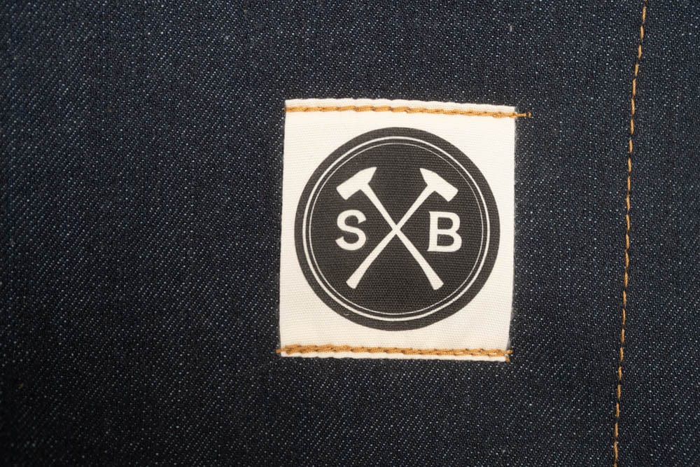 Sturdy Brothers The Jack Selvedge Denim Apron (Indigo) by Sturdy Brothers