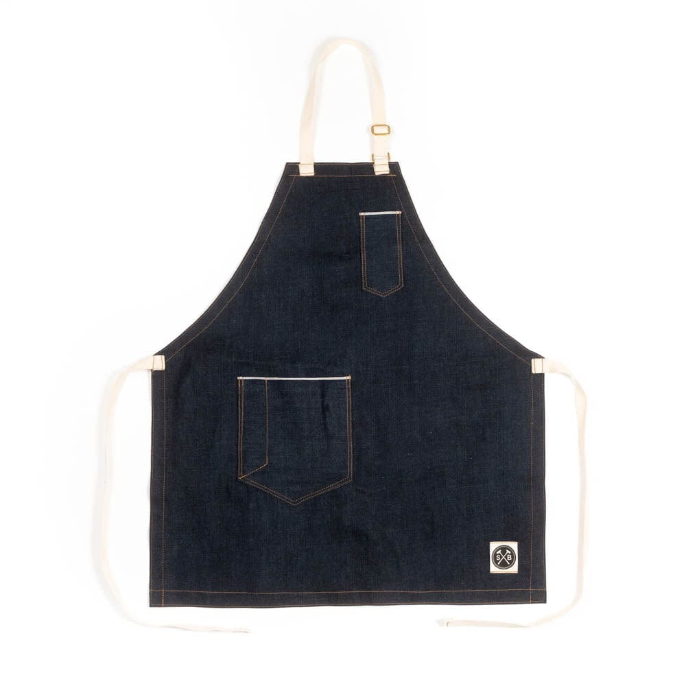 Sturdy Brothers The Jack Selvedge Denim Apron (Indigo) by Sturdy Brothers