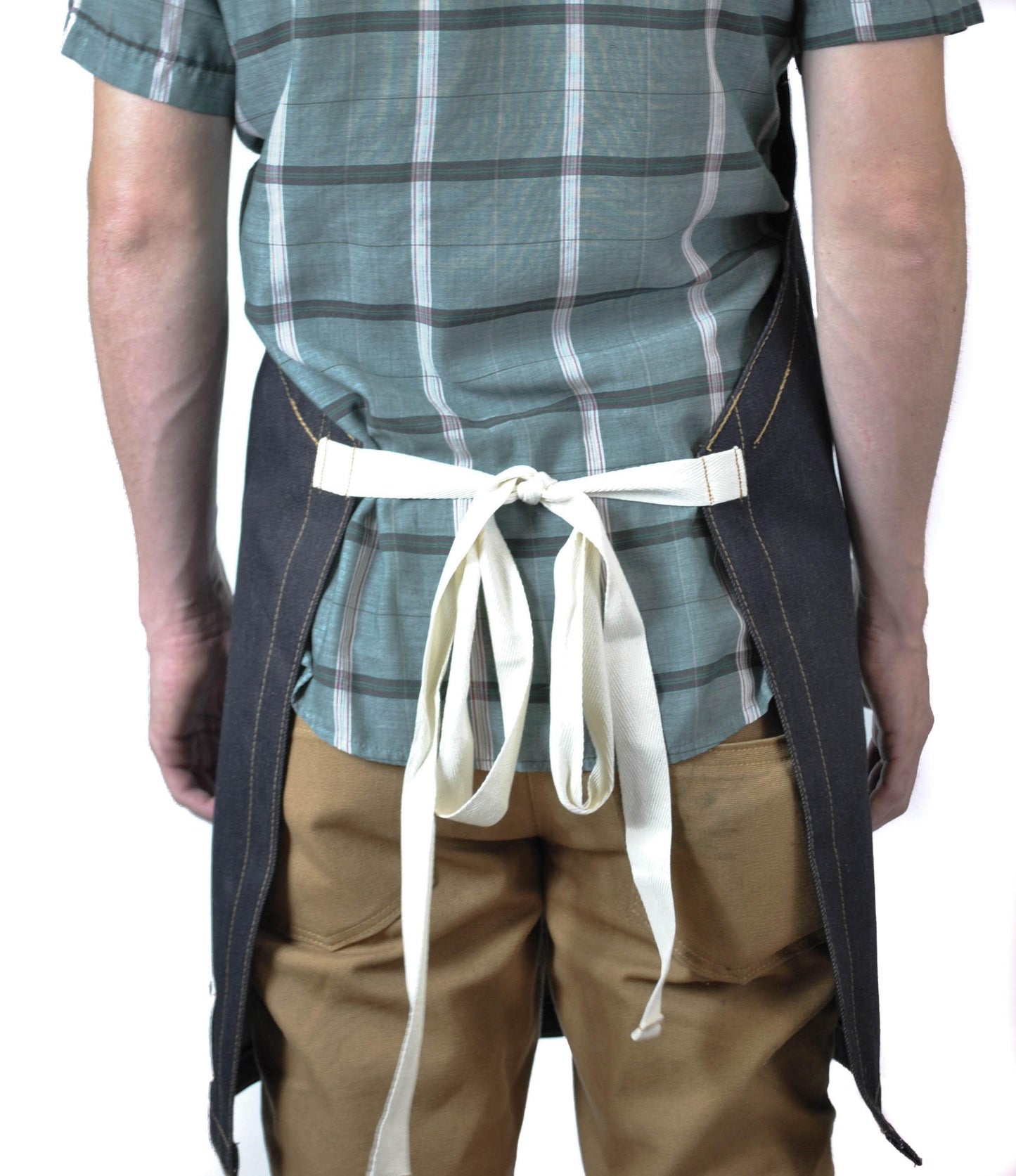 Sturdy Brothers The Jack Selvedge Denim Apron (Indigo) by Sturdy Brothers