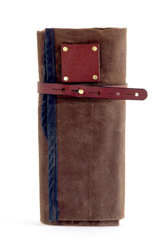 Sturdy Brothers The Orville Waxed Canvas Tool Roll by Sturdy Brothers