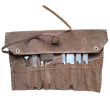 Made in America Classic waxed canvas knife roll