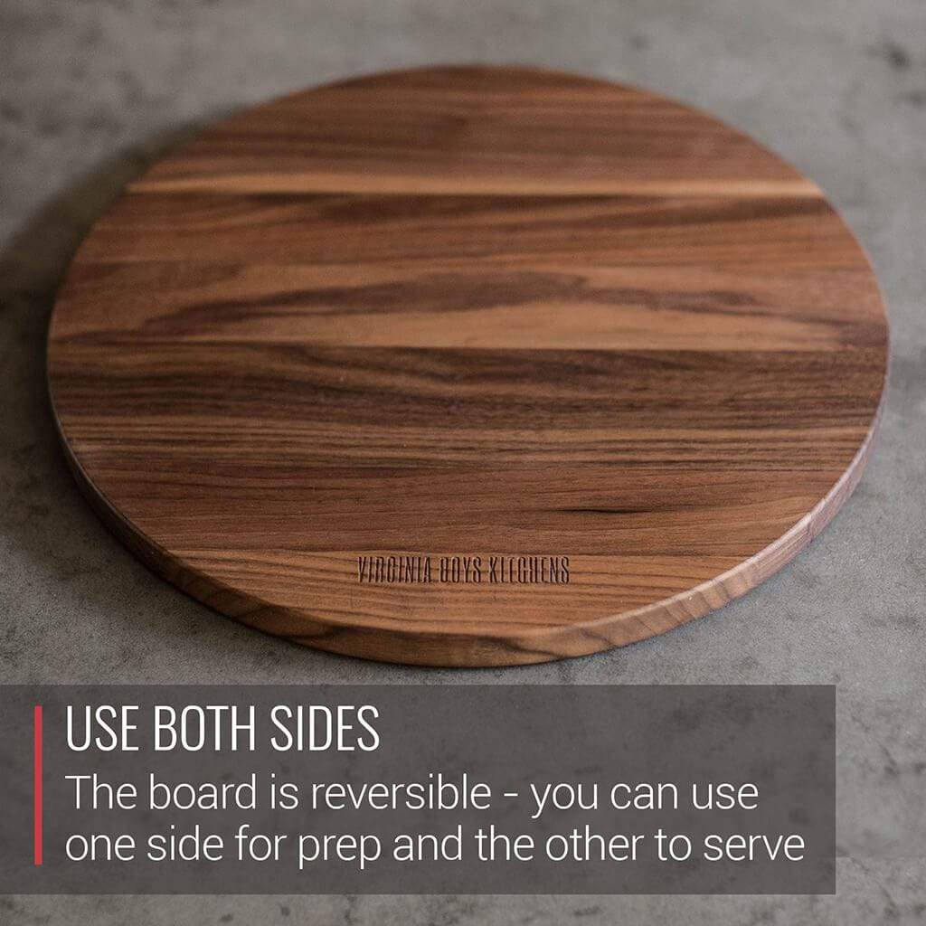 Virginia Boys Kitchens Reversible Cutting Board to serve and prep