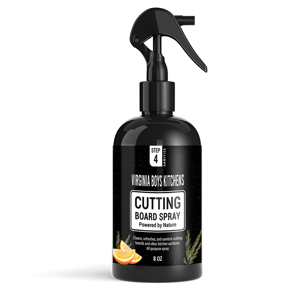 Virginia Boys Kitchens Spray Grandpas Garden - 7 Essential Oil Blend Cutting Board Spray - Multipurpose Home and Kitchen Disinfectant Spray - Powered by Colloidal Silver & Essential Oils