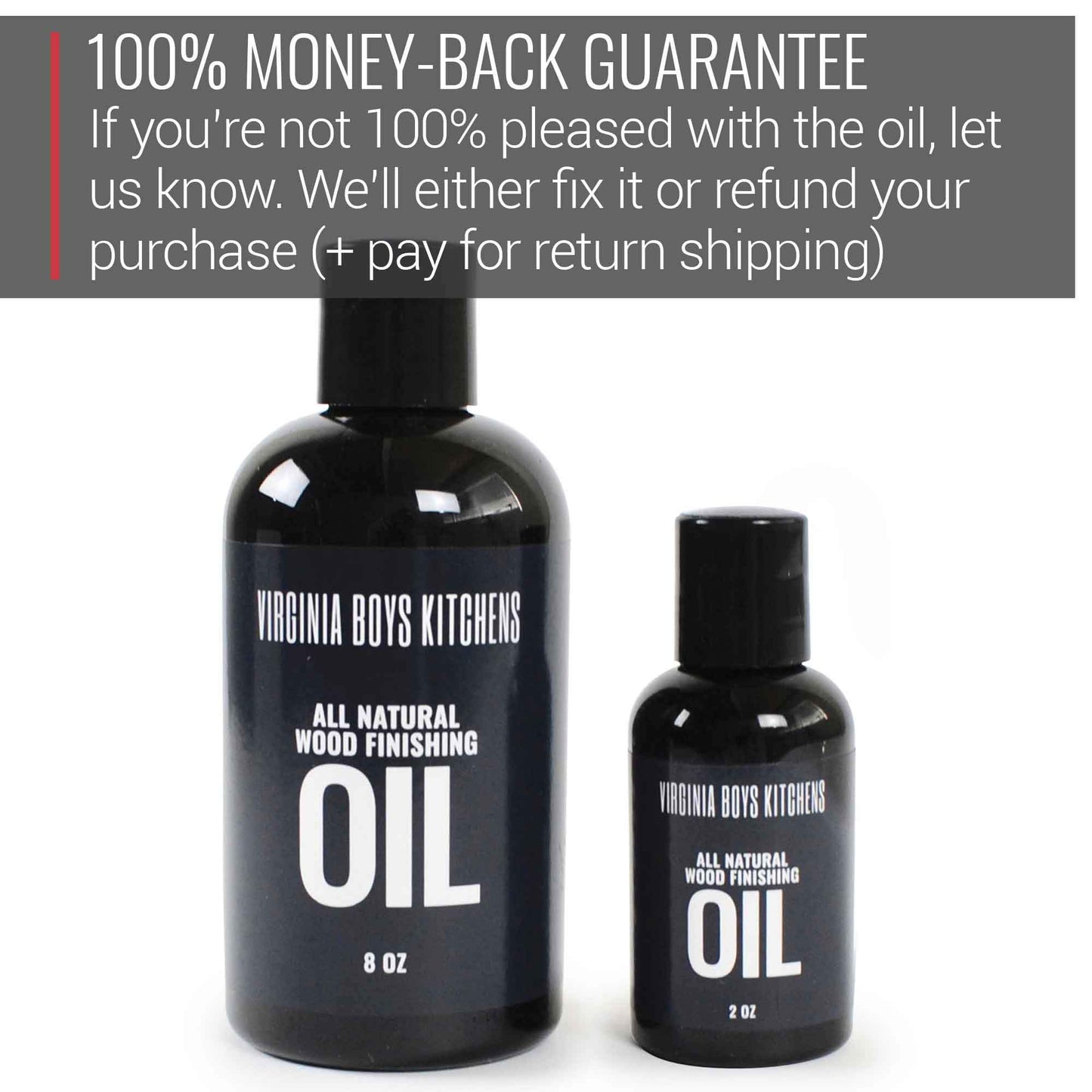 100% money back guarantee