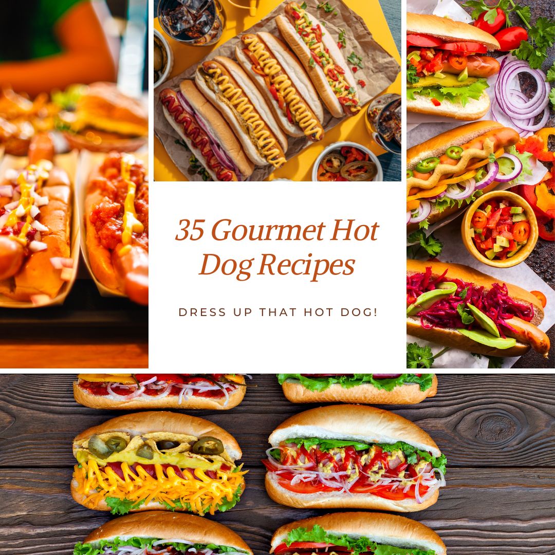 35 Gourmet Hot Dog Topping Recipes - Savoury and Delicious!