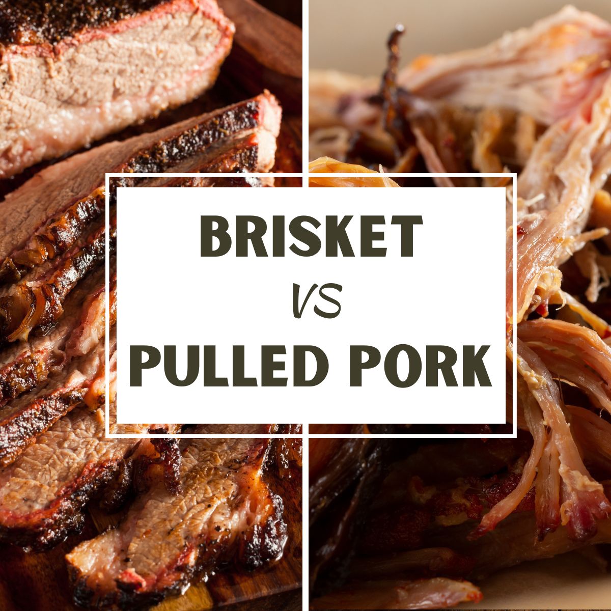 graphic image of brisket vs pulled pork