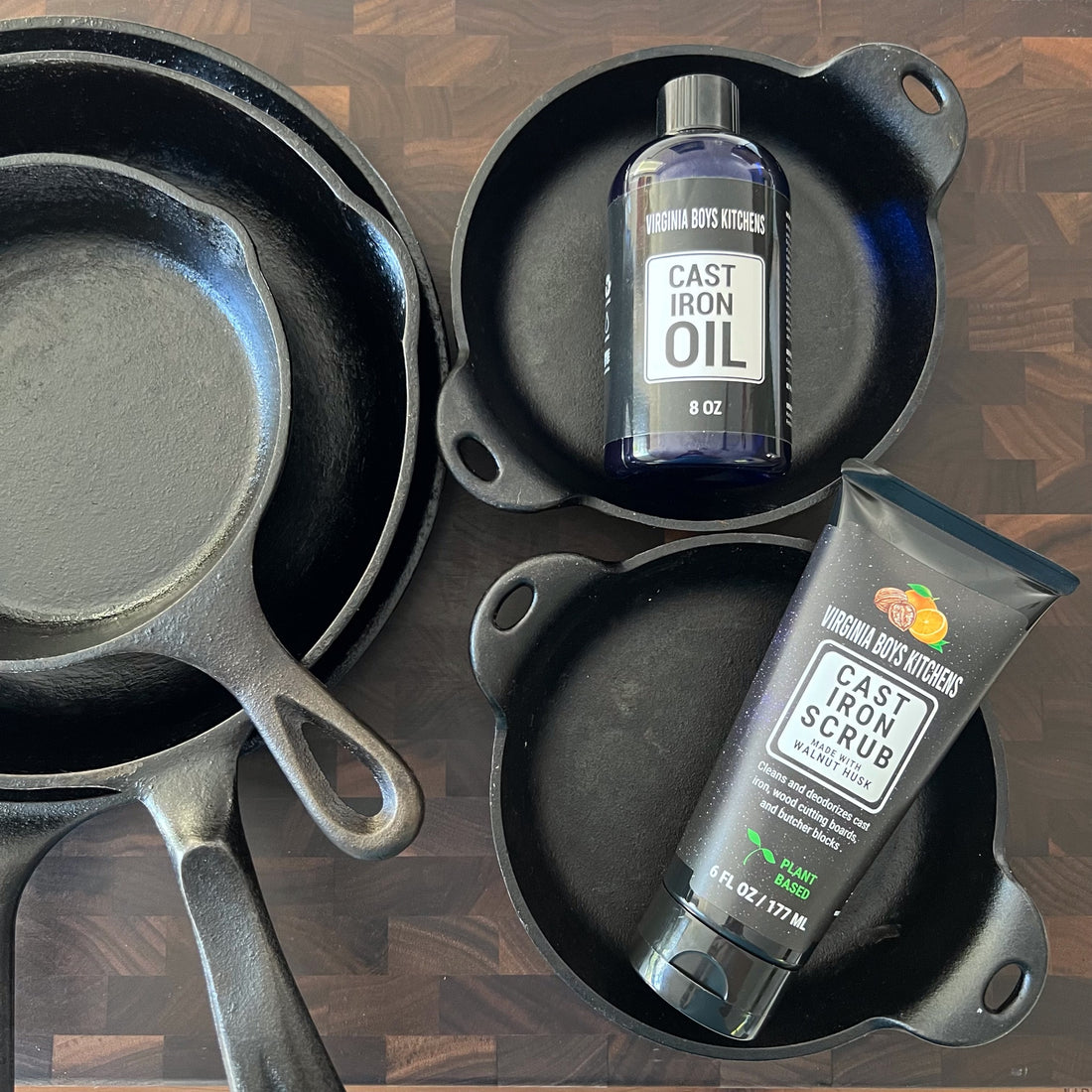 How to season cast iron with olive oil? - Virginia Boys Kitchens