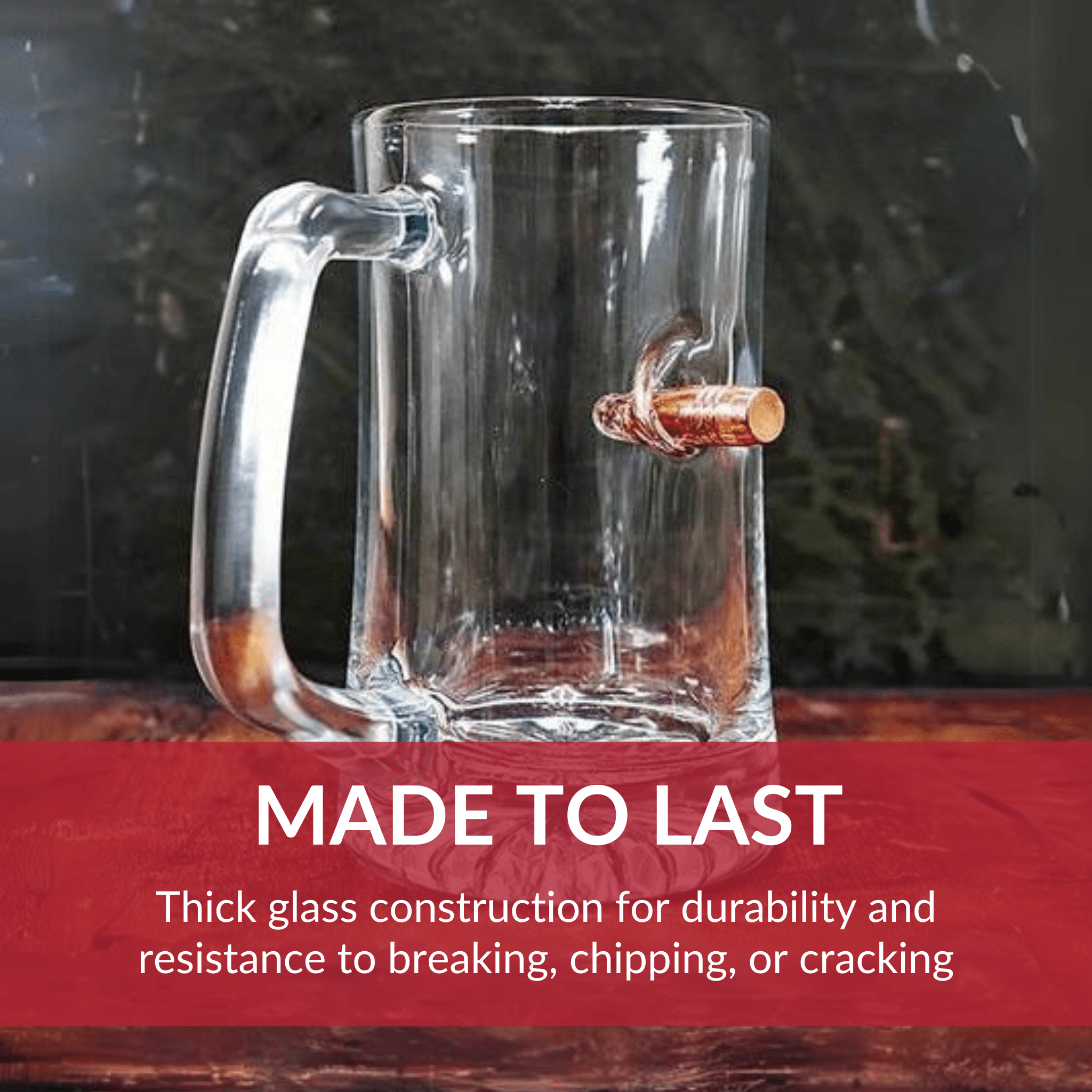 Beer Mug with Bullet by BenShot