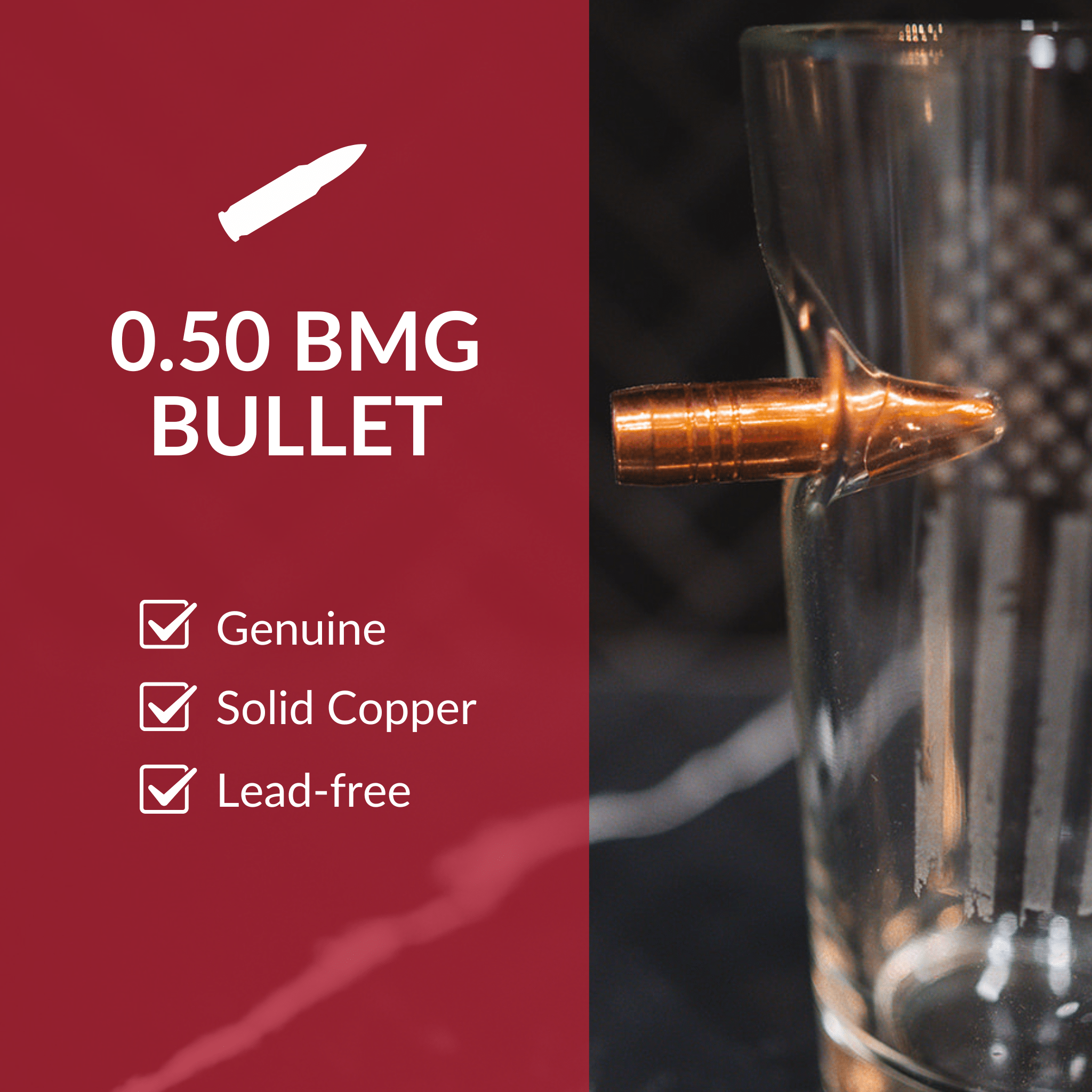 Pint Glass with Patriotic Flag by BenShot