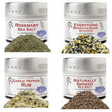 Essential Summer Spices & Sea Salts Pantry Upgrade | Set of 4 by Gustus Vitae