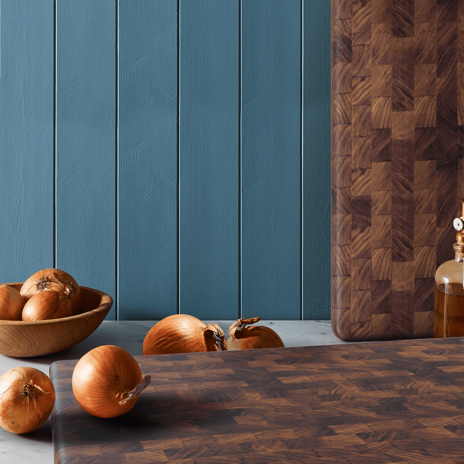 Medium End Grain Walnut Wood Butcher Block/return B grade