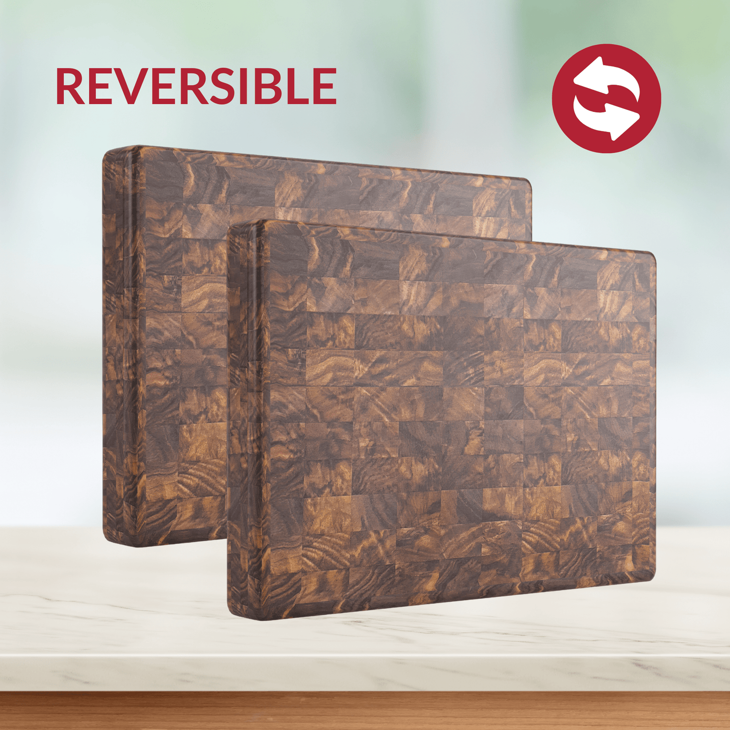 Medium End Grain Walnut Wood Butcher Block/return B grade