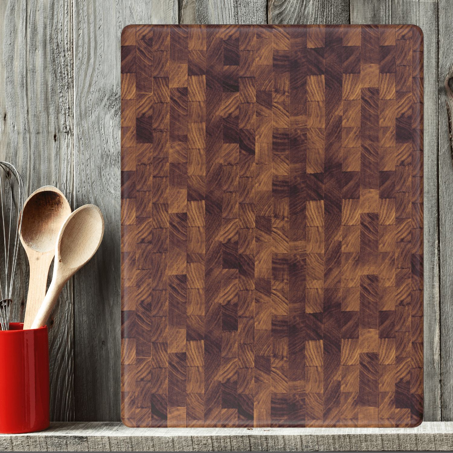 Medium End Grain Walnut Wood Butcher Block/return B grade