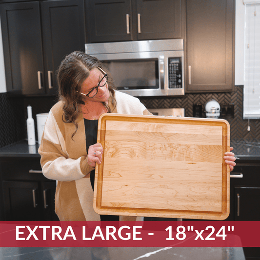 Extra Large Maple Wood Cutting Board - Return
