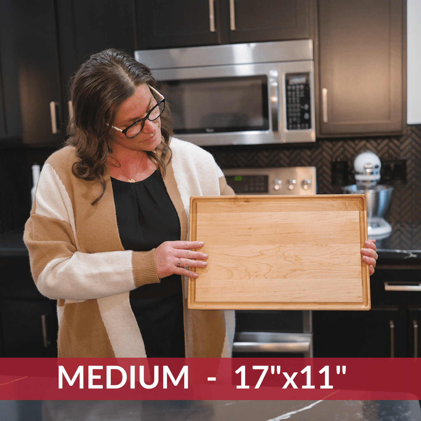 Medium Maple Wood Cutting Board/ Return A Grade - FINAL SALE