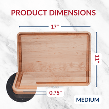 Medium Maple Wood Cutting Board