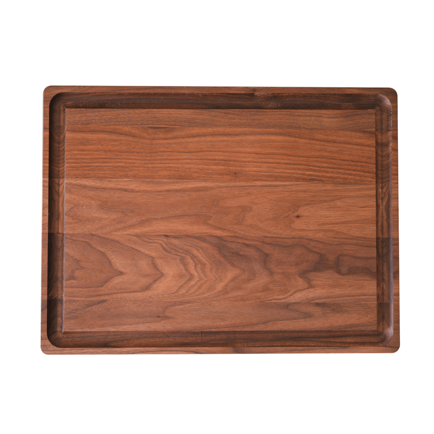 Medium Walnut Wood Cutting Board Made in USA by Virginia Boys Kitchens