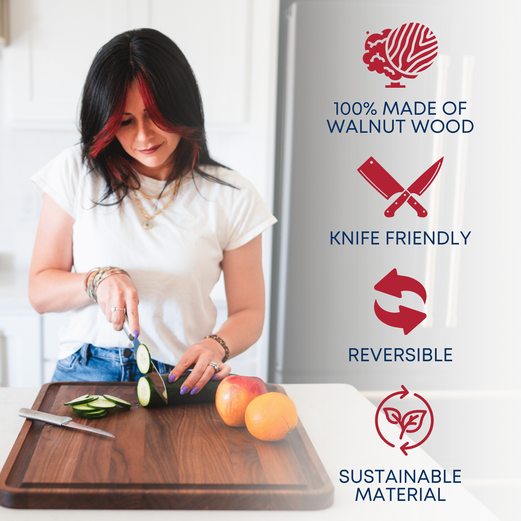 Rectangular Cutting Boards Bundle - X4 Cutting Boards