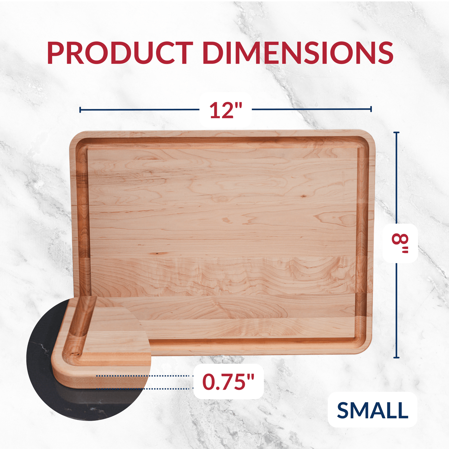Small Maple Wood Cutting Board/ Return A Grade - FINAL SALE