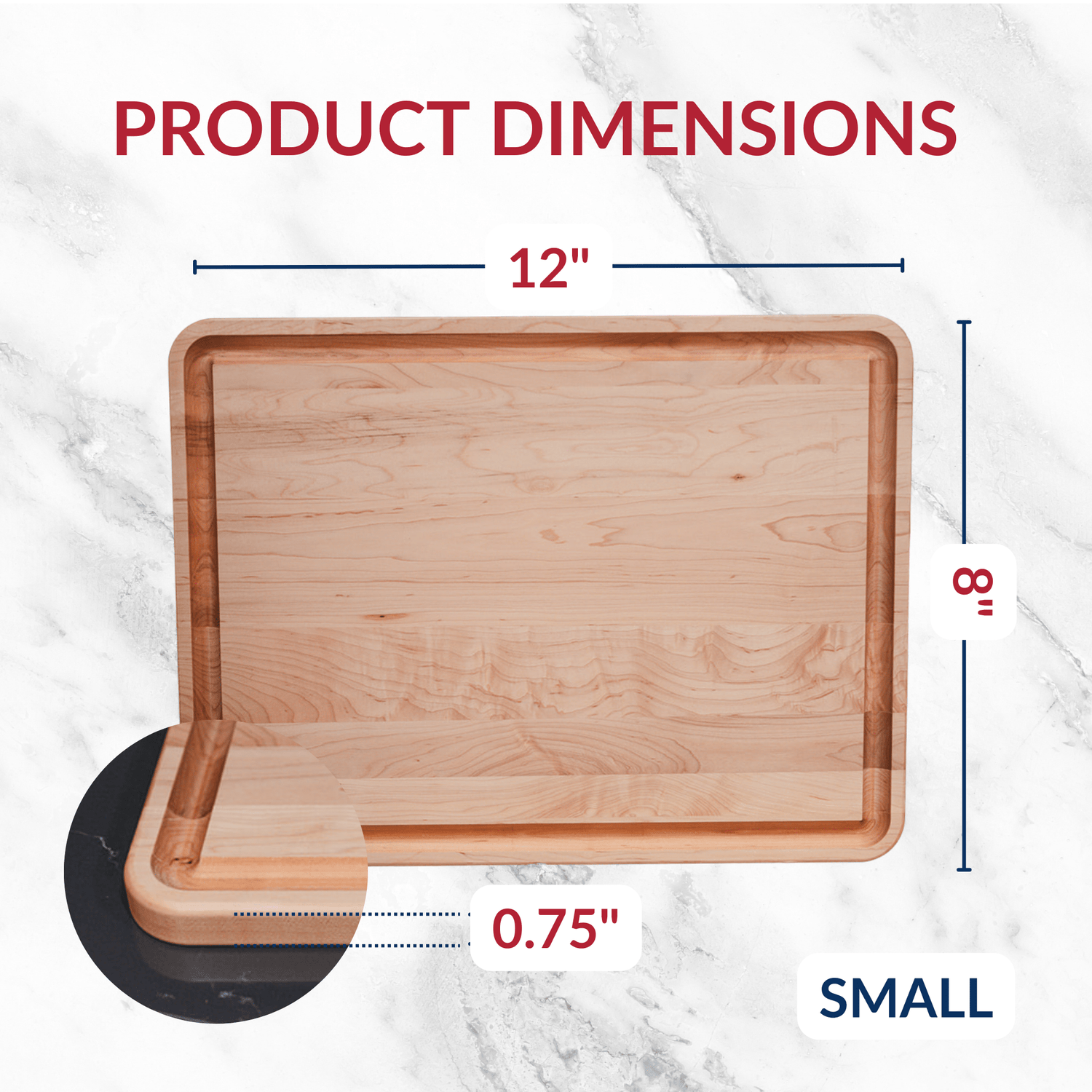 Small Maple Wood Cutting Board/ Return A Grade - FINAL SALE