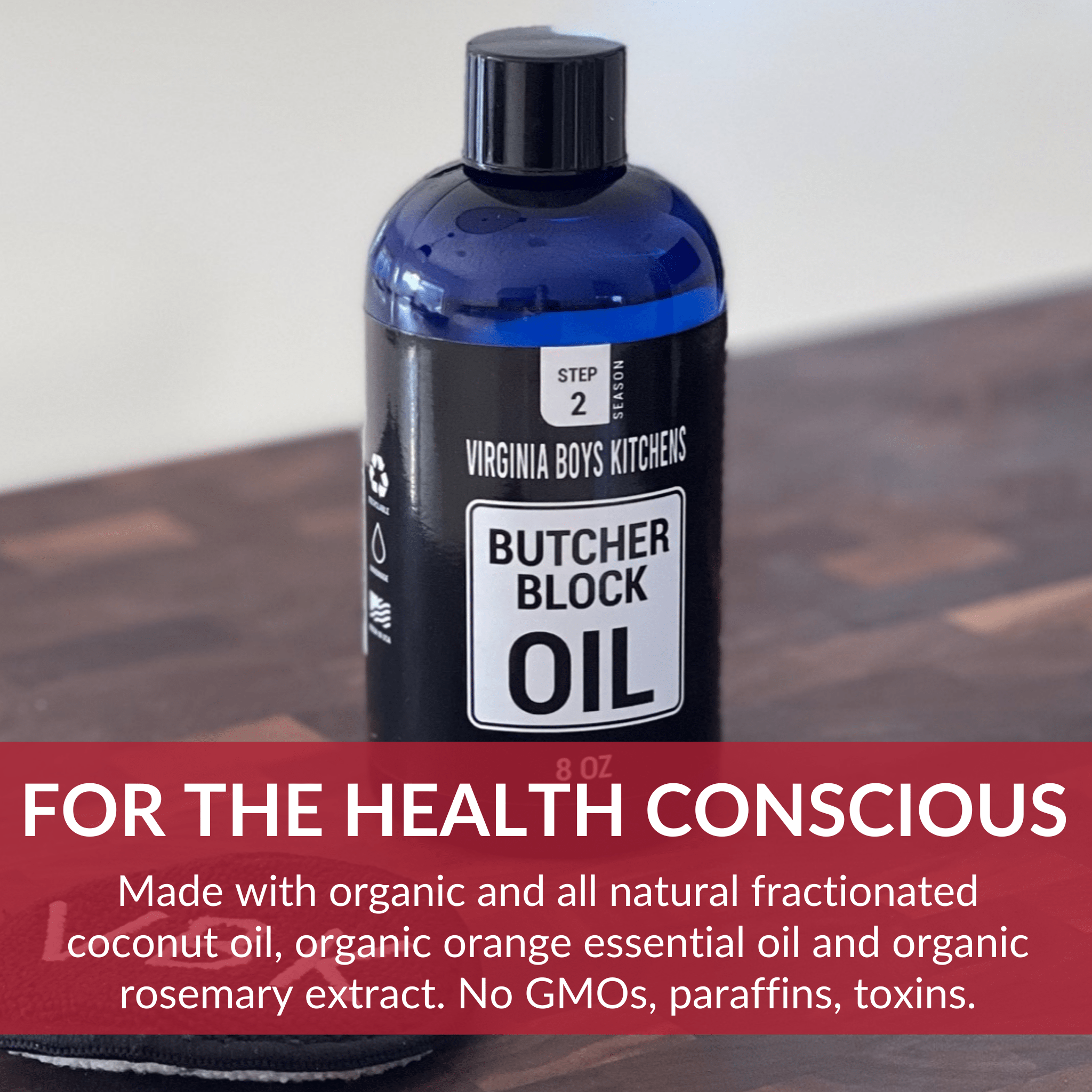 Starter Wood Cutting Board Set (3 items) - 2 Boards, plus Oil