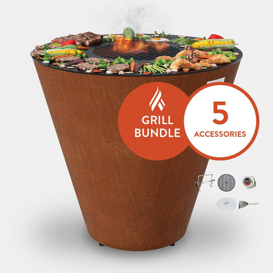 Arteflame Arteflame One 40" Grill And Home Chef Bundle With 5 Grilling Accessories. by Arteflame Outdoor Grills Outdoor Grills