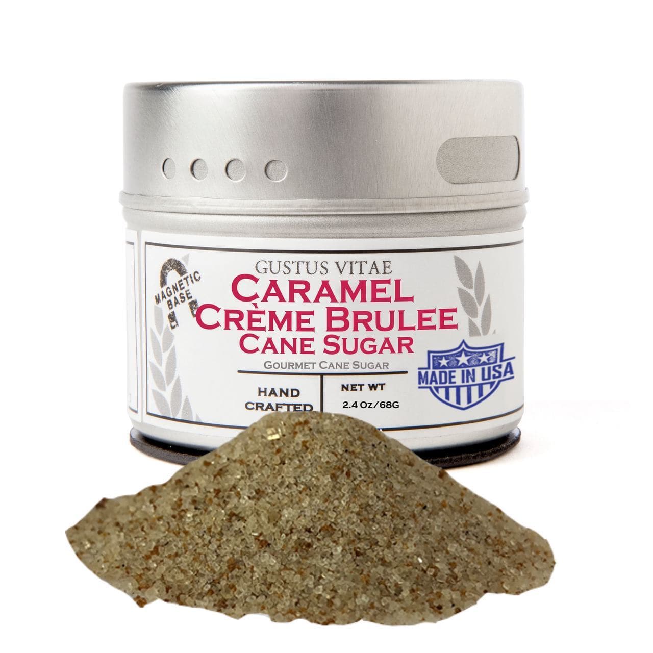 Gustus Vitae Coffee House Classics - 8 Gourmet Cane Sugars by Gustus Vitae Seasonings & Spices