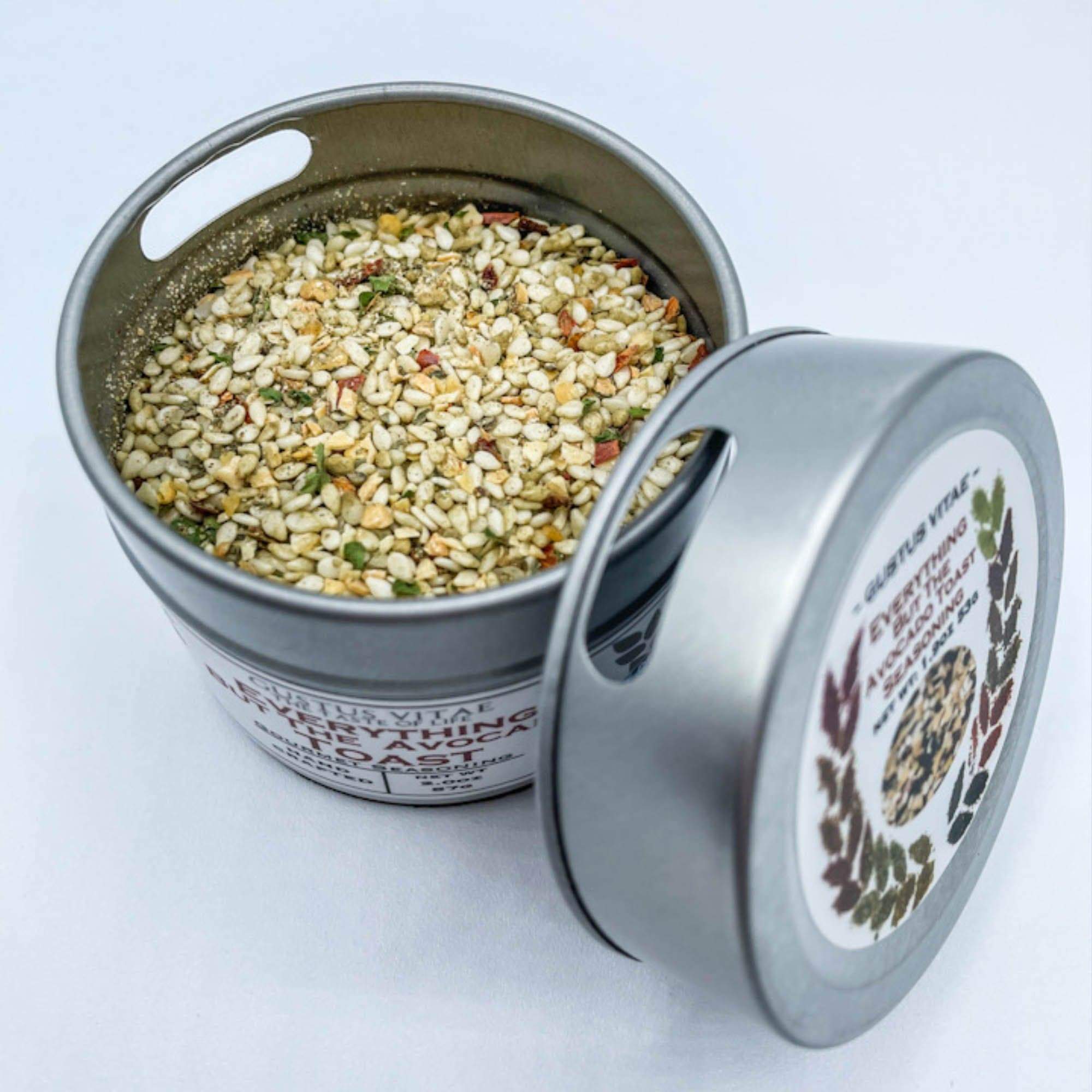 Gustus Vitae Everything But The Avocado Toast by Gustus Vitae