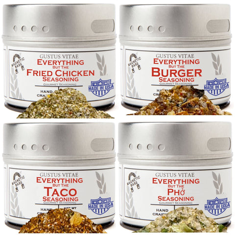 Gustus Vitae Everything But The Food Truck Favorite Flavors Collection | Set of 4 by Gustus Vitae