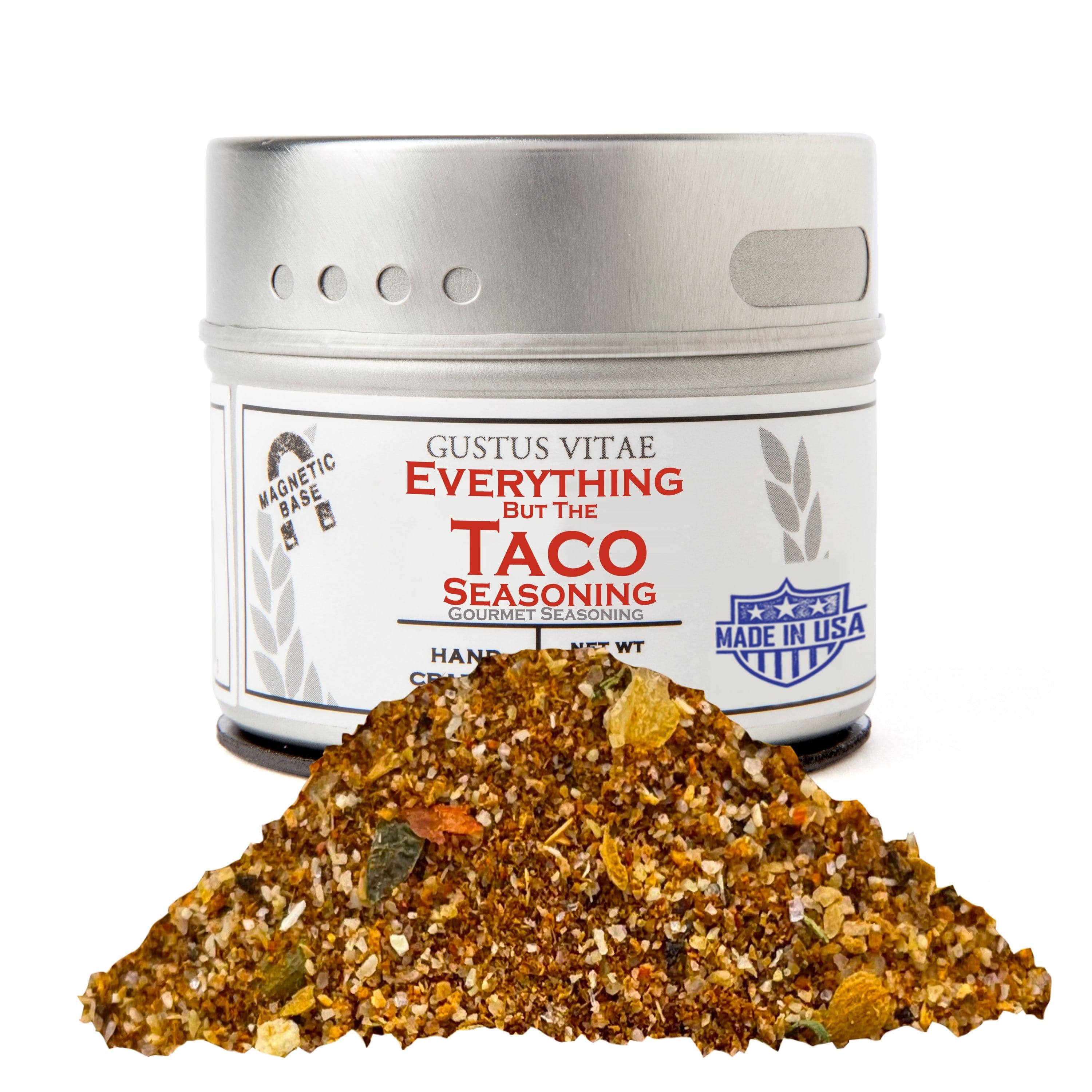 Gustus Vitae Everything But The Taco Seasoning by Gustus Vitae