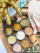Gustus Vitae Gourmet Pantry Essentials Gift Pack | 8 Gourmet Seasonings & Salts In A Handsome Gift Tin by Gustus Vitae