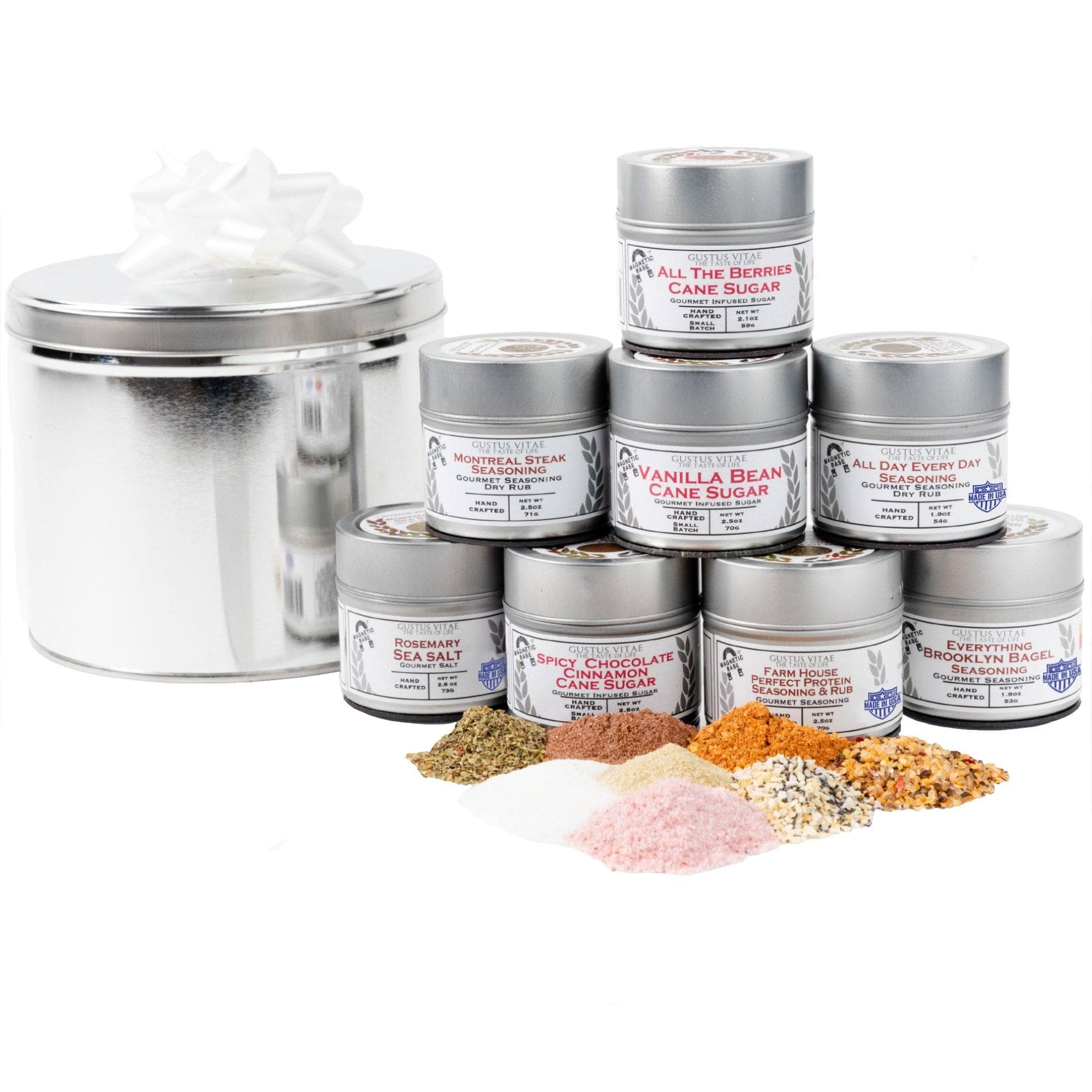 Hostess Collection, 4 Gourmet Seasonings & Salts