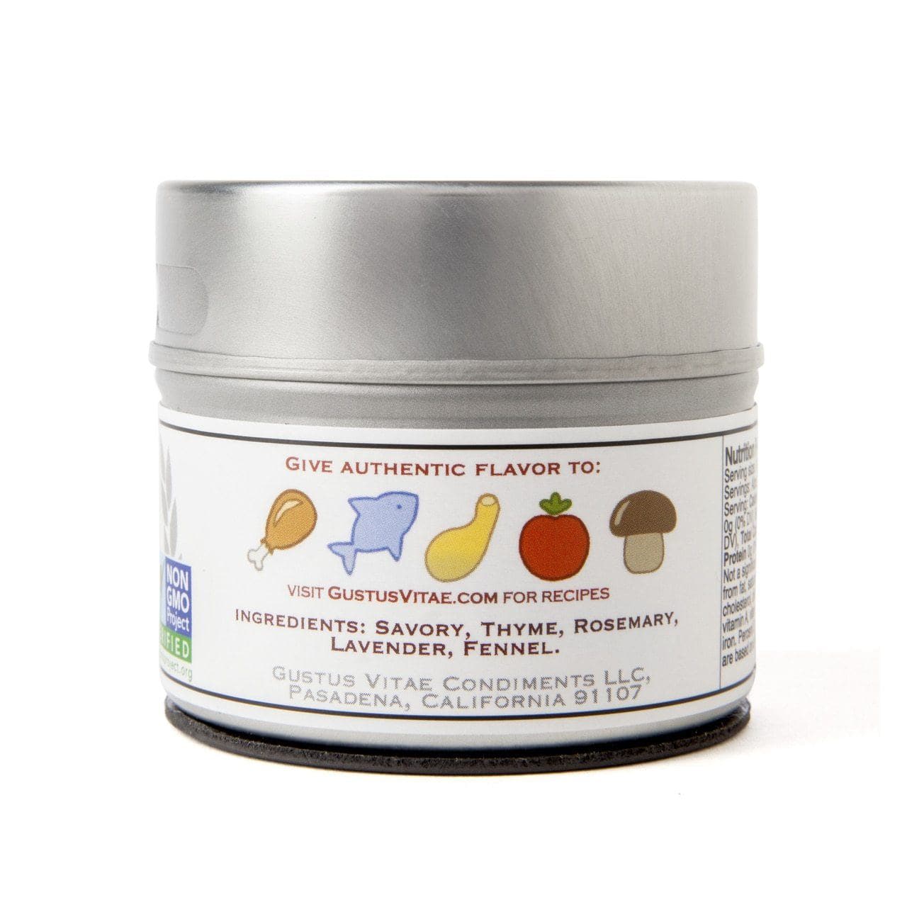 Gustus Vitae Taste of Provence by Gustus Vitae Tin