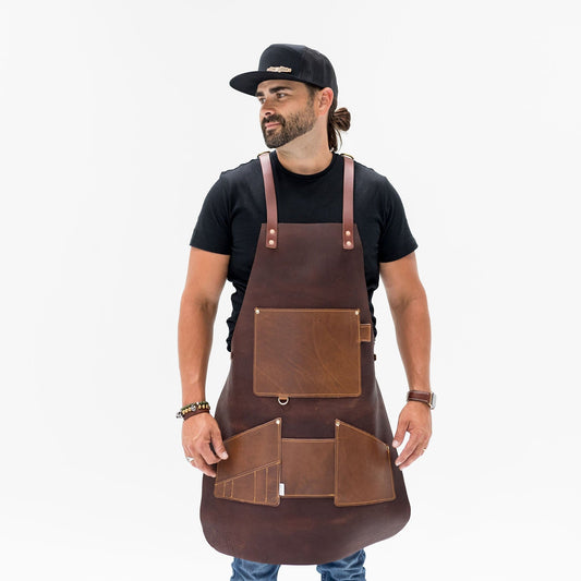 Lifetime Leather Co Leather Apron by Lifetime Leather Co aprons