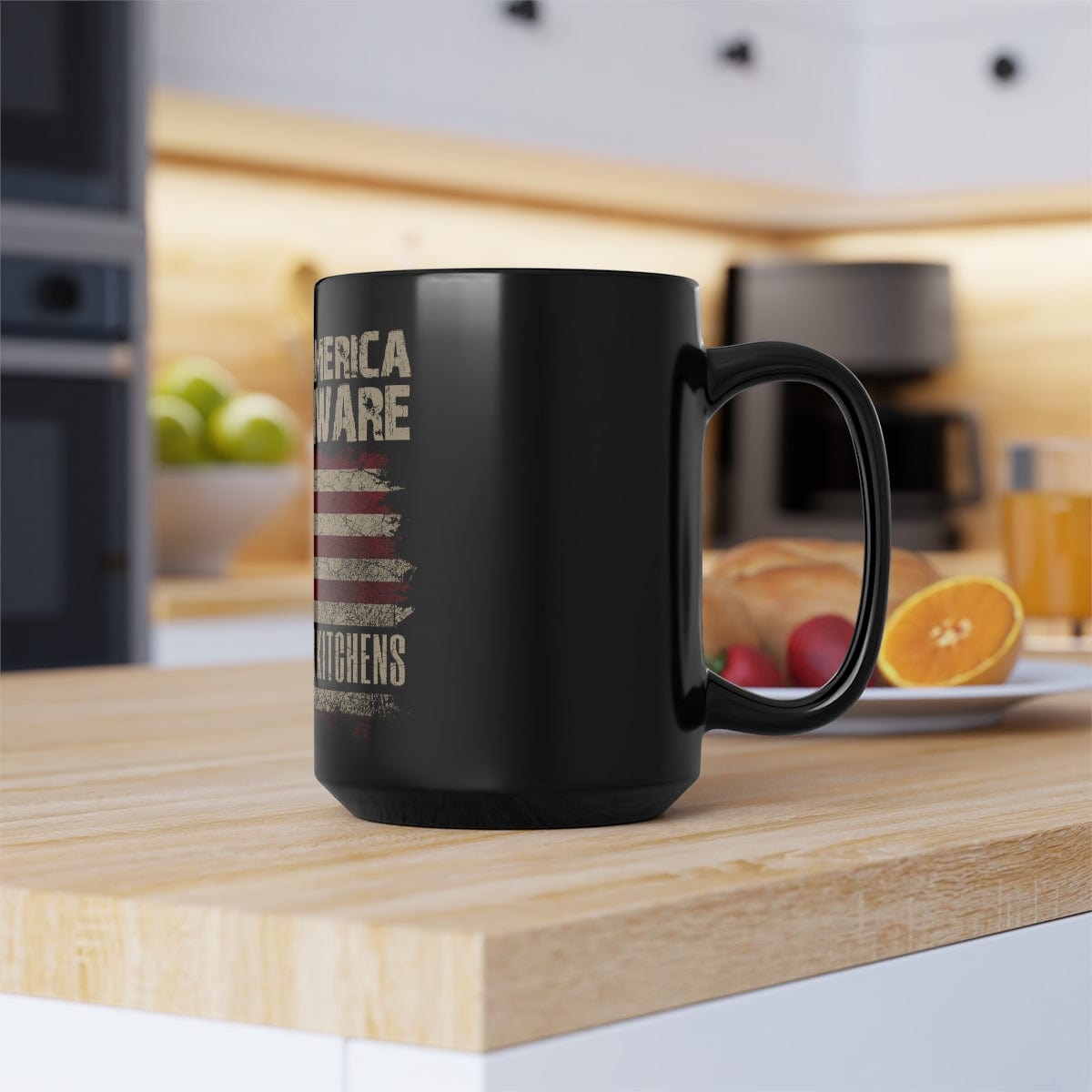 Printify Black Mug, 15oz Mug 15oz