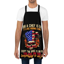 Printify Chef is Easy Apron Accessories One Size
