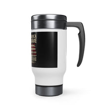 Printify Stainless Steel Travel Mug with Handle, 14oz Mug 14oz