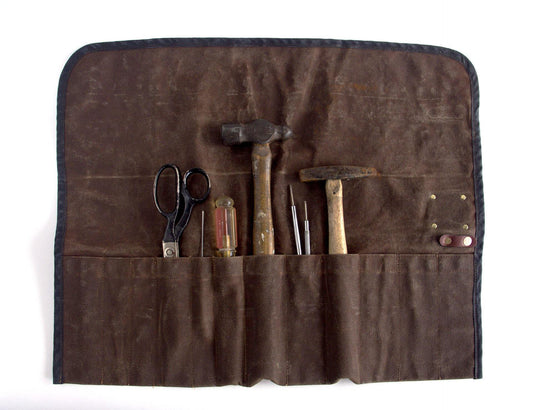Sturdy Brothers The Orville Waxed Canvas Tool Roll by Sturdy Brothers