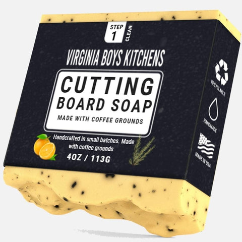 Virginia Boys Kitchens Cutting Board, Cast Iron & Hand Soap wood care